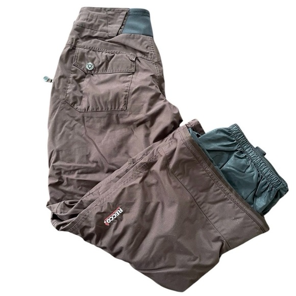 Sessions Ridge Series Snow Ski Snowboard Pants Cargo Brown - Size Small Woman’s - Picture 3 of 16